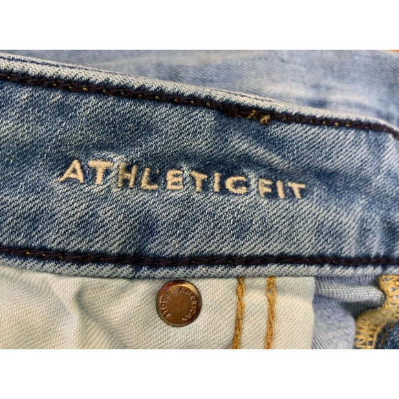 American Eagle Mens Jeans Airflex+ Athletic Fit Size 33/32 - Picture 4 of 7